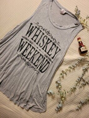 Libian Gray 'Whiskey Weekend' Graphic Tank
